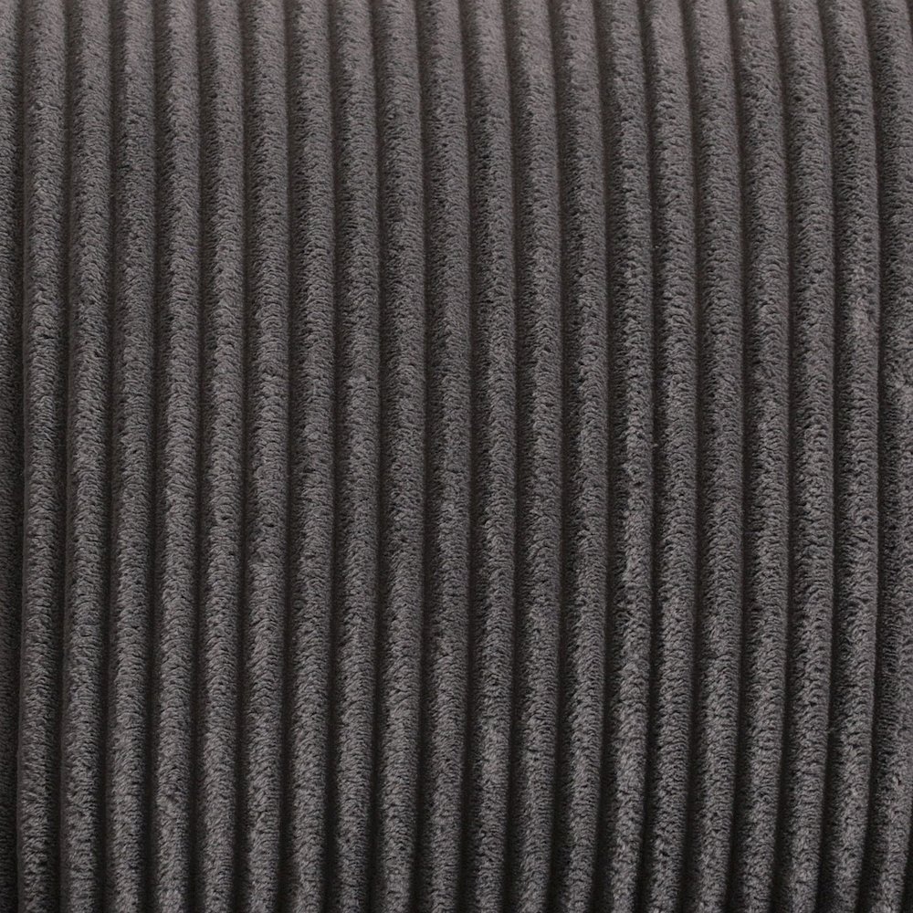 Dark Grey Stripe Fabric Living Room Intelligent Recliner loveseat. Picture 2