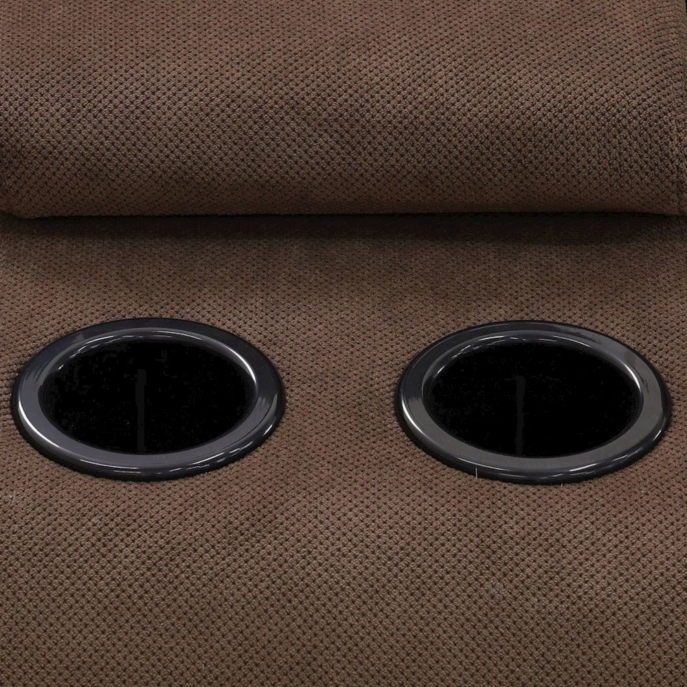 Max Power Recliner Living Room Set Brown. Picture 2
