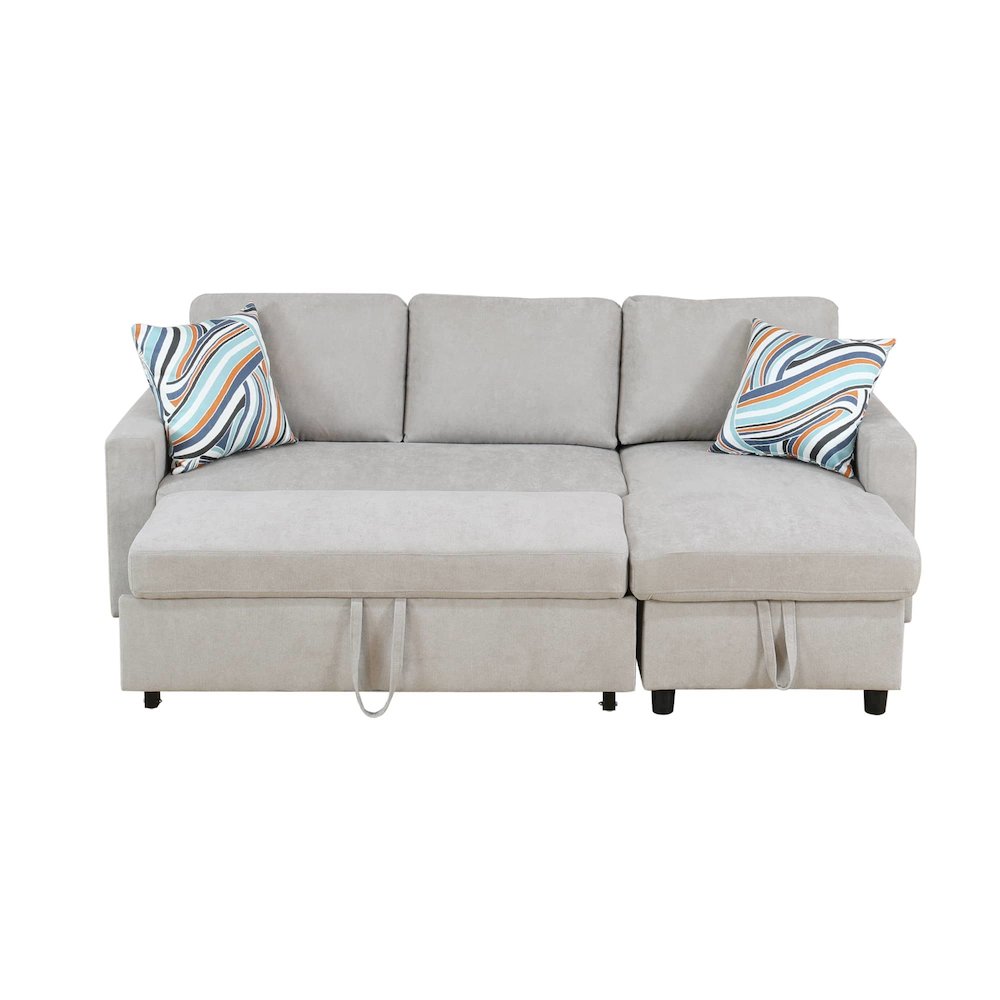 Sectional Sofa Set For Living Room In Grey Color. Picture 1