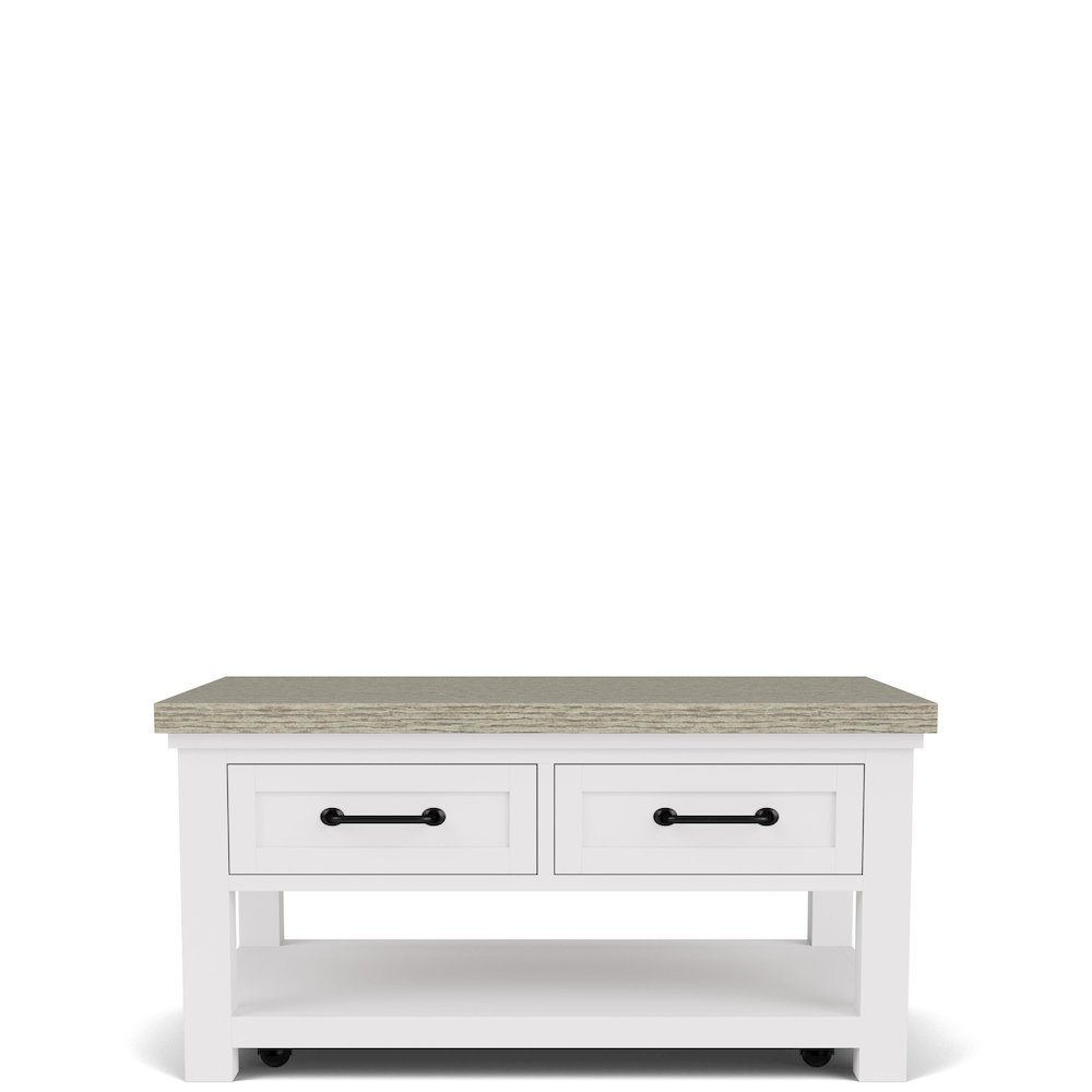 Cora Two Drawer Coffee Table Small. Picture 3