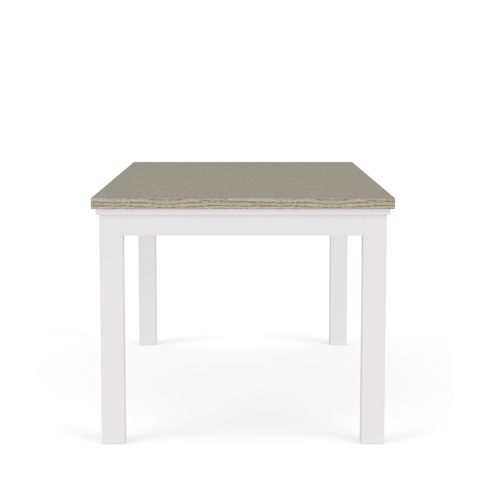 Cora White Rectangular Dining Table. Picture 4