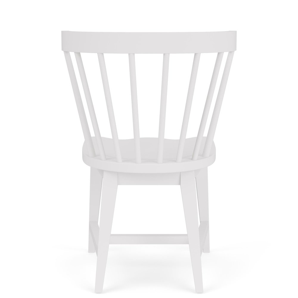 Cora White Windor Side Chair (Set of 2). Picture 2