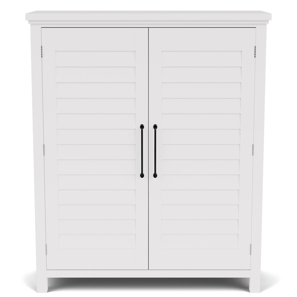 Cora White Storage Armoire. Picture 4