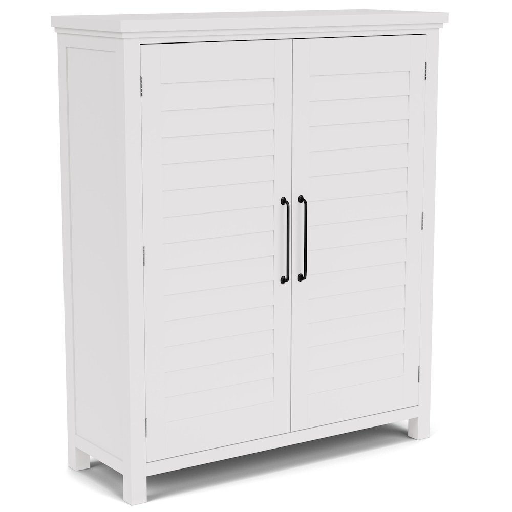 Cora White Storage Armoire. Picture 1