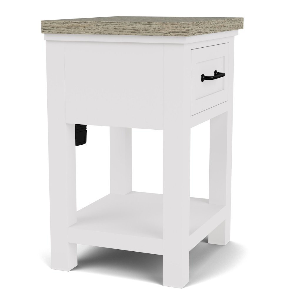 Cora One Drawer Nightstand. Picture 3