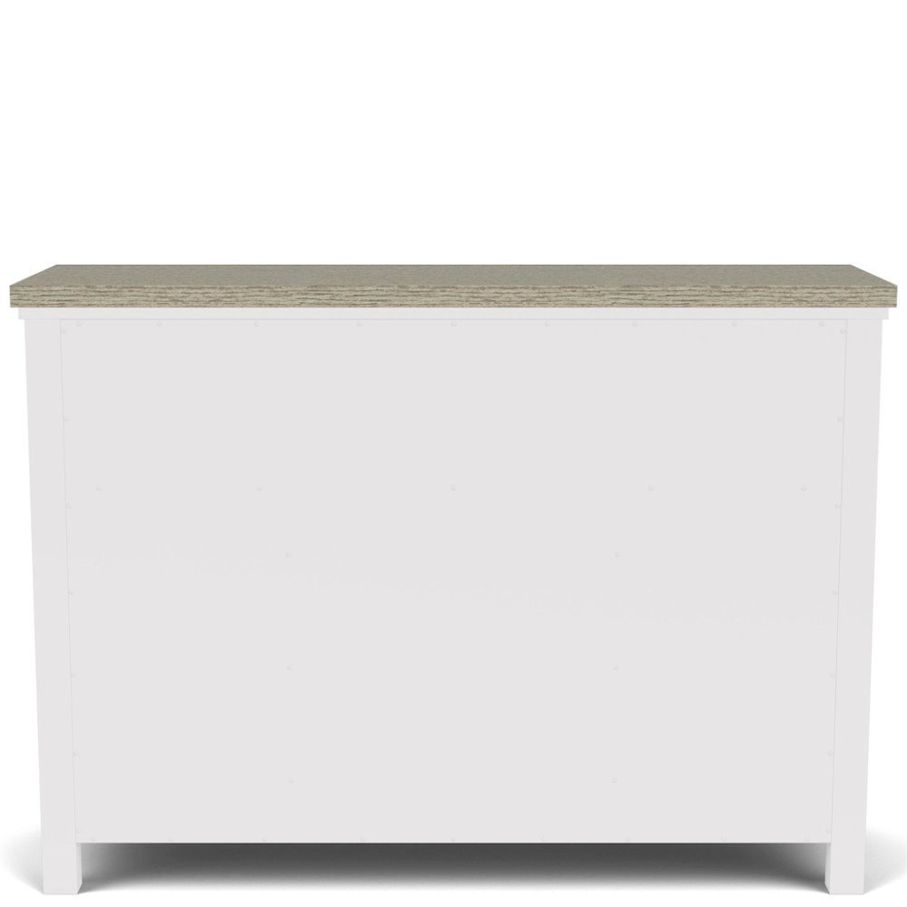 Buffet Cabinet with Storage – Beige Sideboard Cabinet and Buffet Table. Picture 6