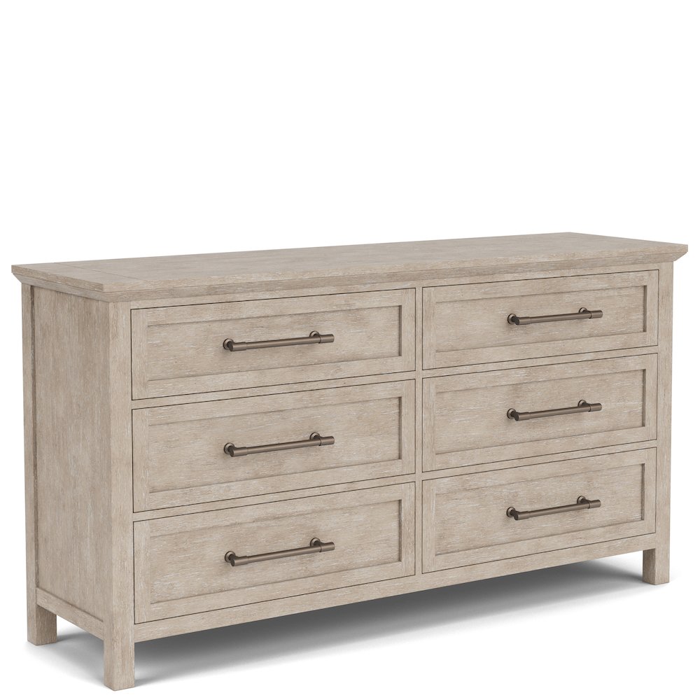 Bennett Six Drawer Dresser. Picture 2