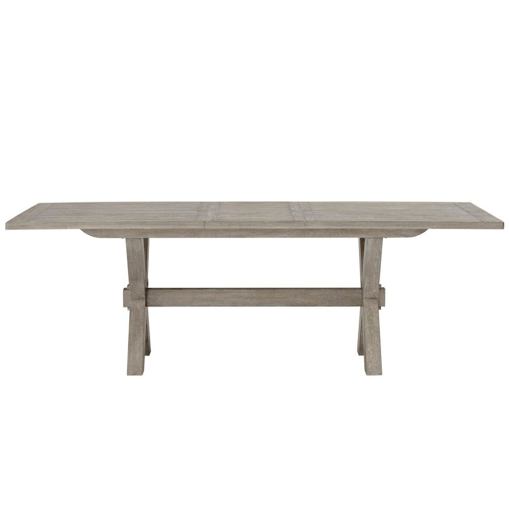 Gray Rectangular Dining Table, 48 Inch Dining Table for Kitchen or Dining Room. Picture 4