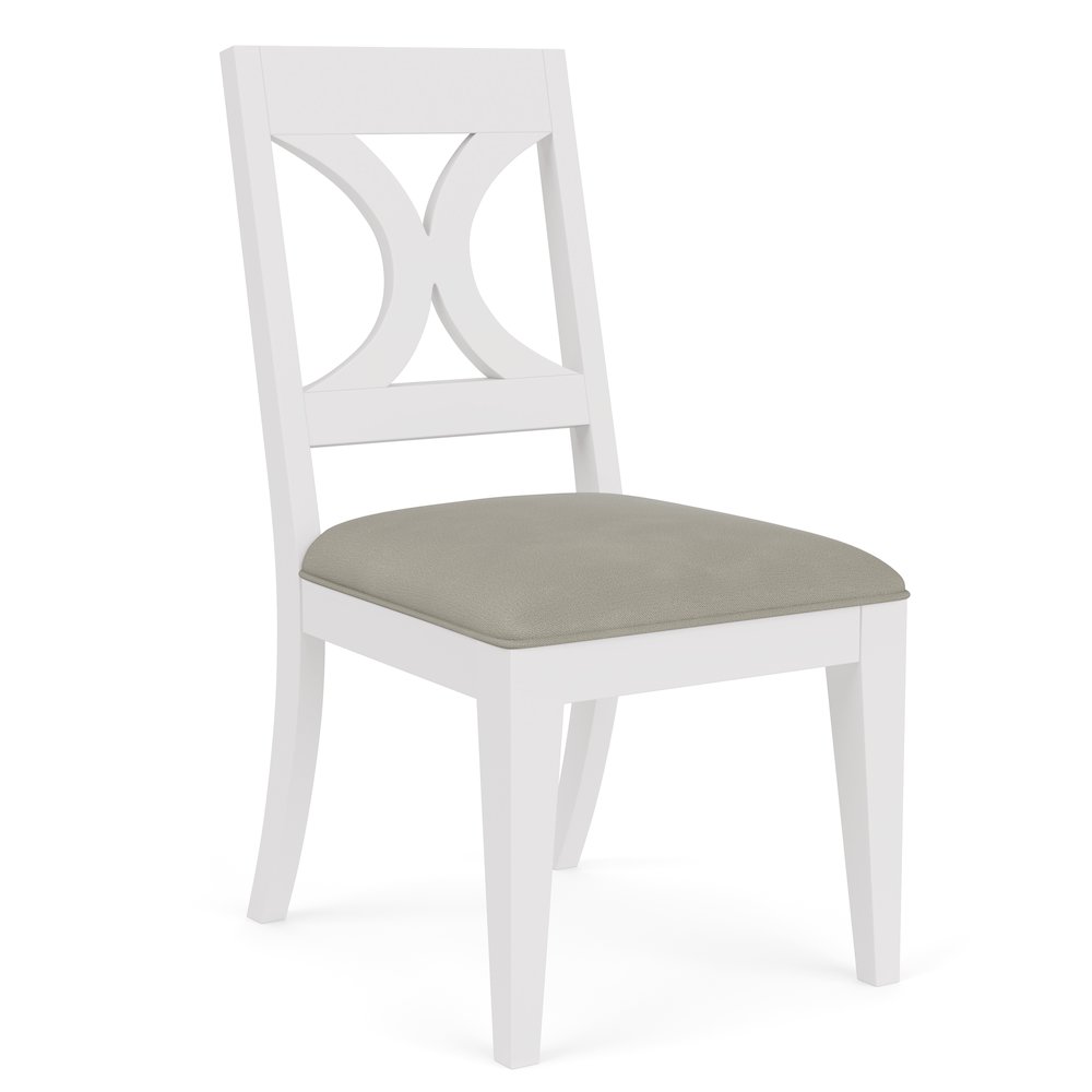 Cora White Side Chair (Set of 2). Picture 3