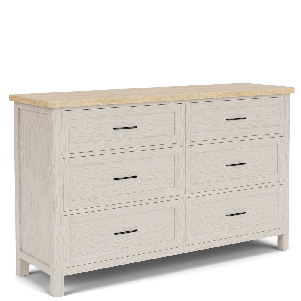 Glenndale Six Drawer Dresser. Picture 2