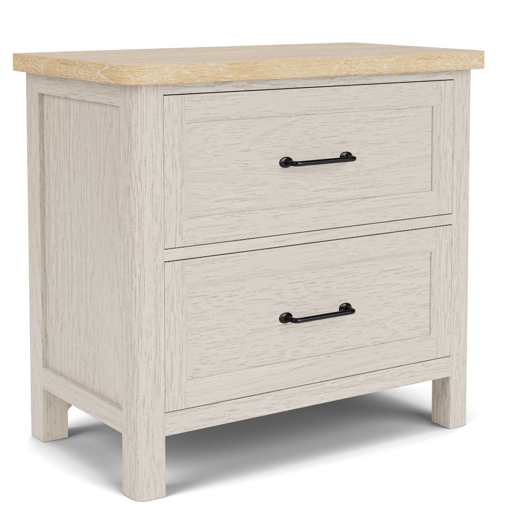 Glenndale Two Drawer Nightstand. Picture 2