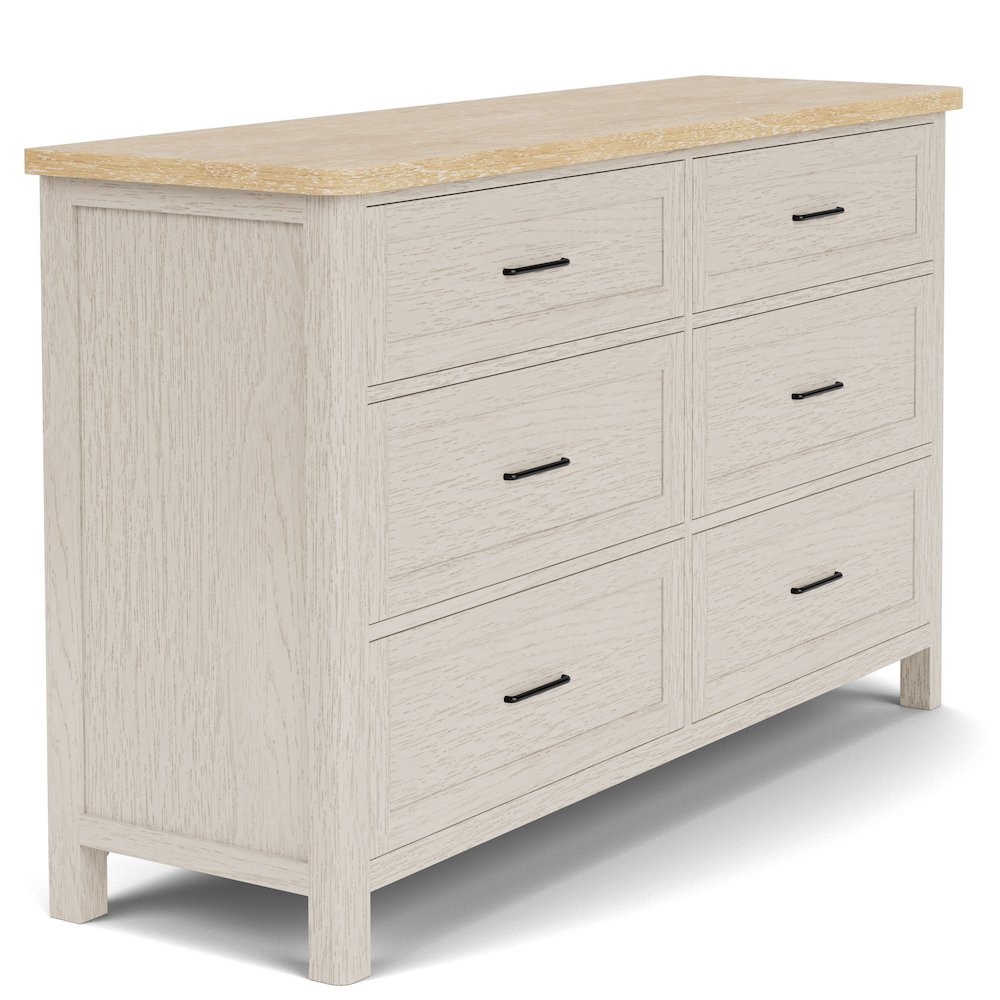 Glenndale Six Drawer Dresser. Picture 3