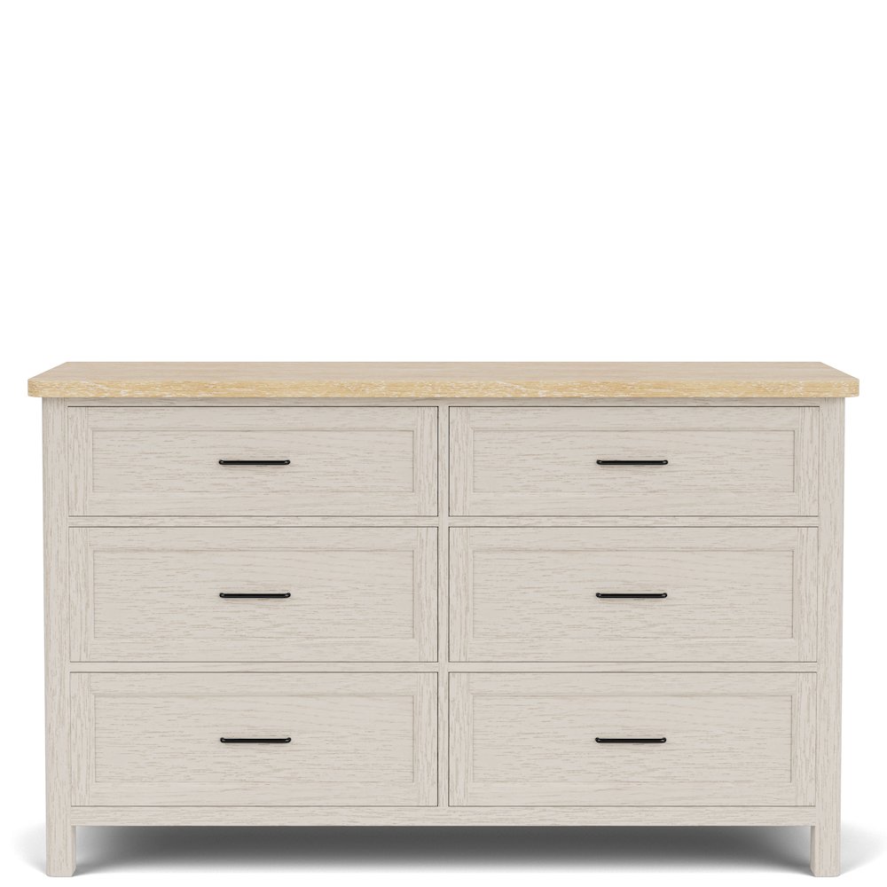 Glenndale Six Drawer Dresser. Picture 1