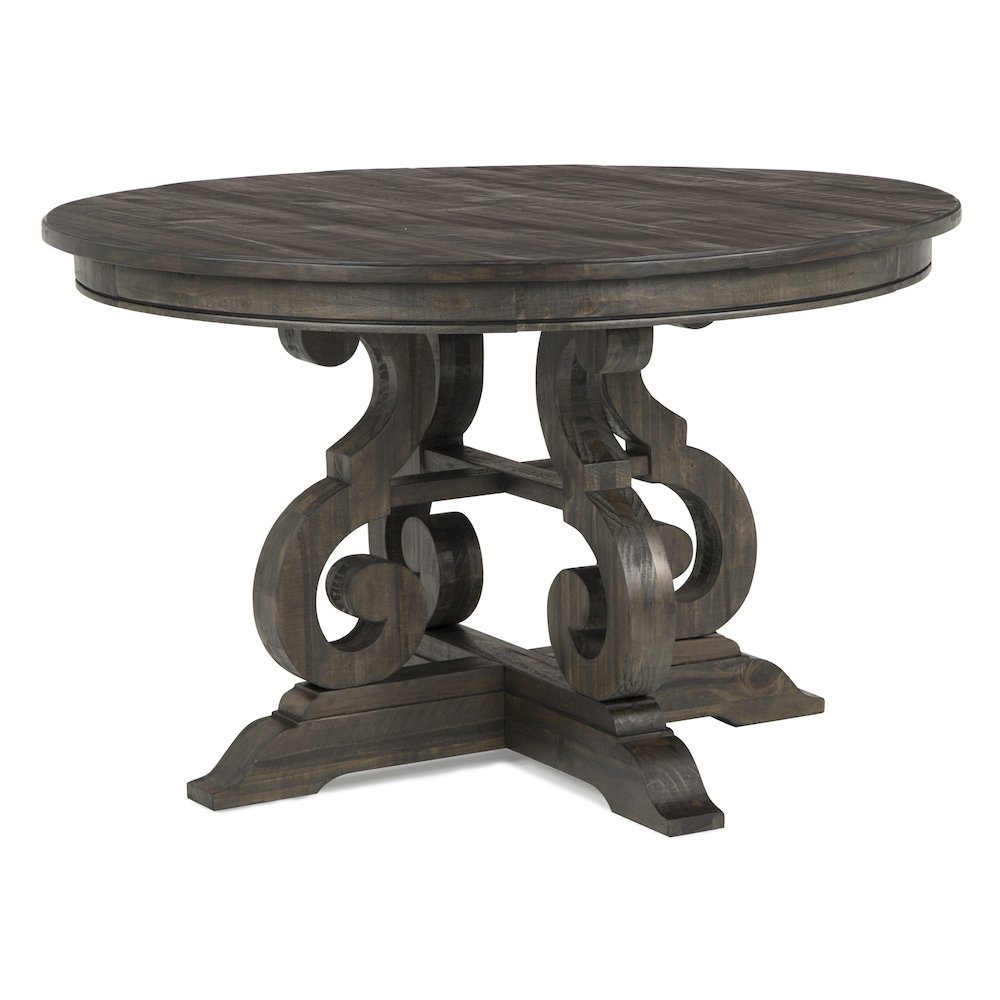 Bellamy Peppercorn 48" Round Dining Table. Picture 1