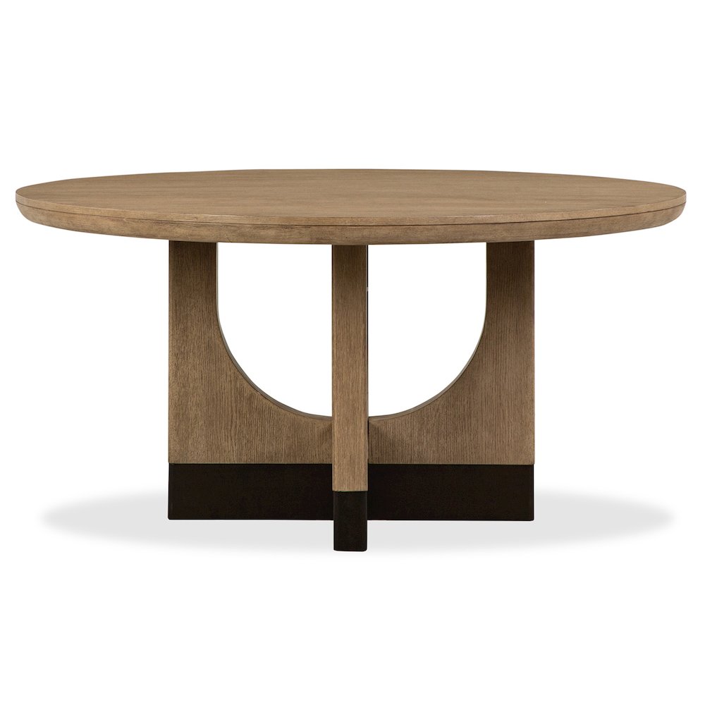 Tristan Swiss Coffee 60" Round Dining Table. Picture 2