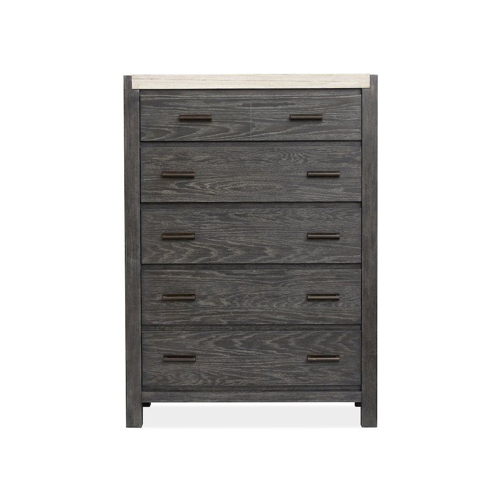 Plum Creek Ravenwood Black Drawer Chest. Picture 2