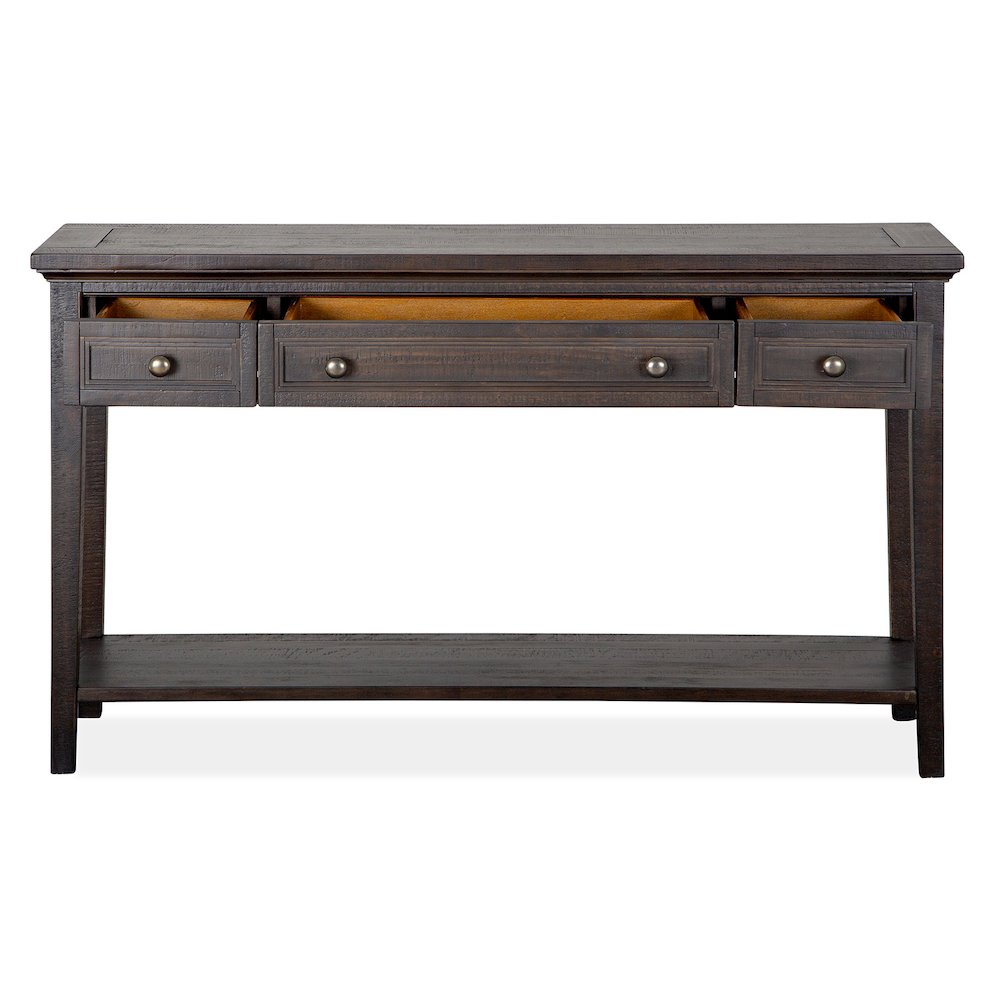 Westley Falls Graphite Rectangular Sofa Table. Picture 6