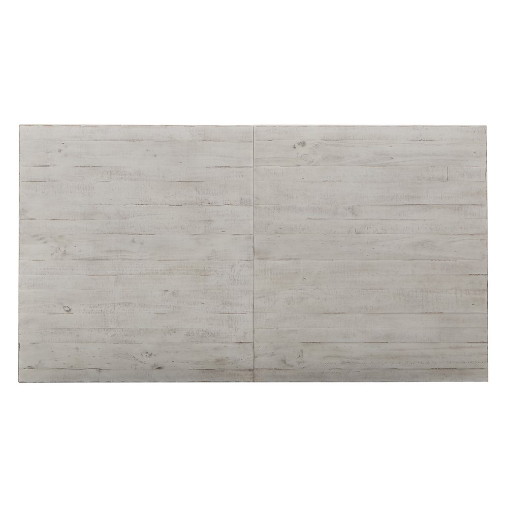 Alabaster And Toasted Nutmeg Extendable Rectangular Counter Height Dining Table. Picture 9