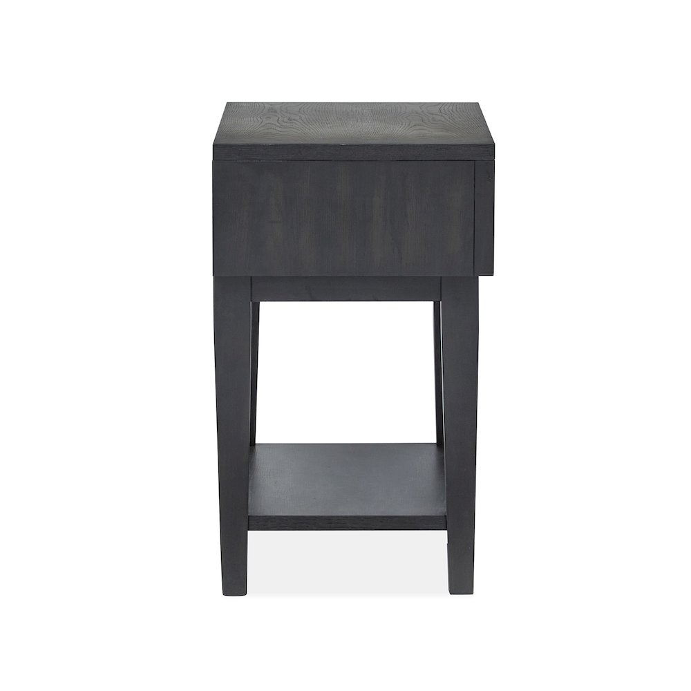 Lindon Belgian Wheat And Coffee Bean Open Nightstand. Picture 3