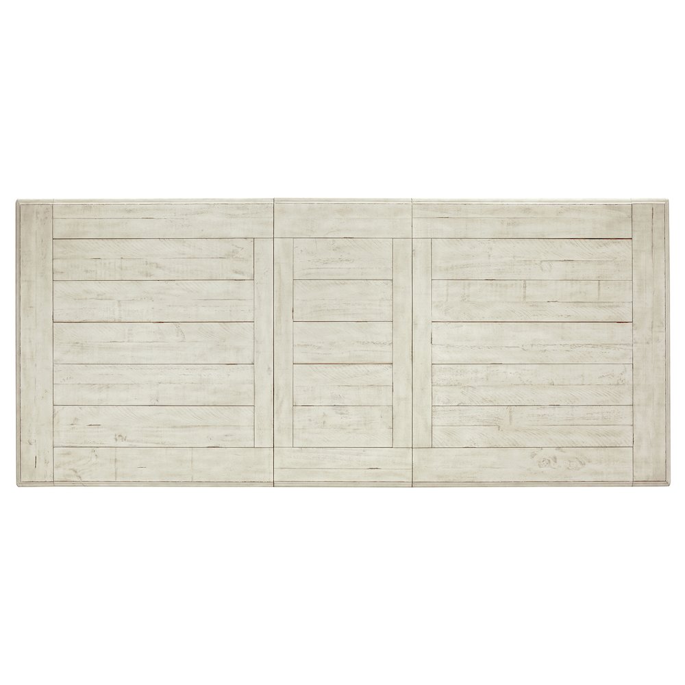 Newport Alabaster Extendable Rectangular Dining Table. Picture 6