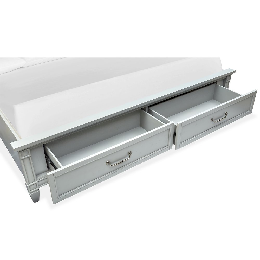 Glenbrook Pebble King Panel Storage Bed. Picture 7