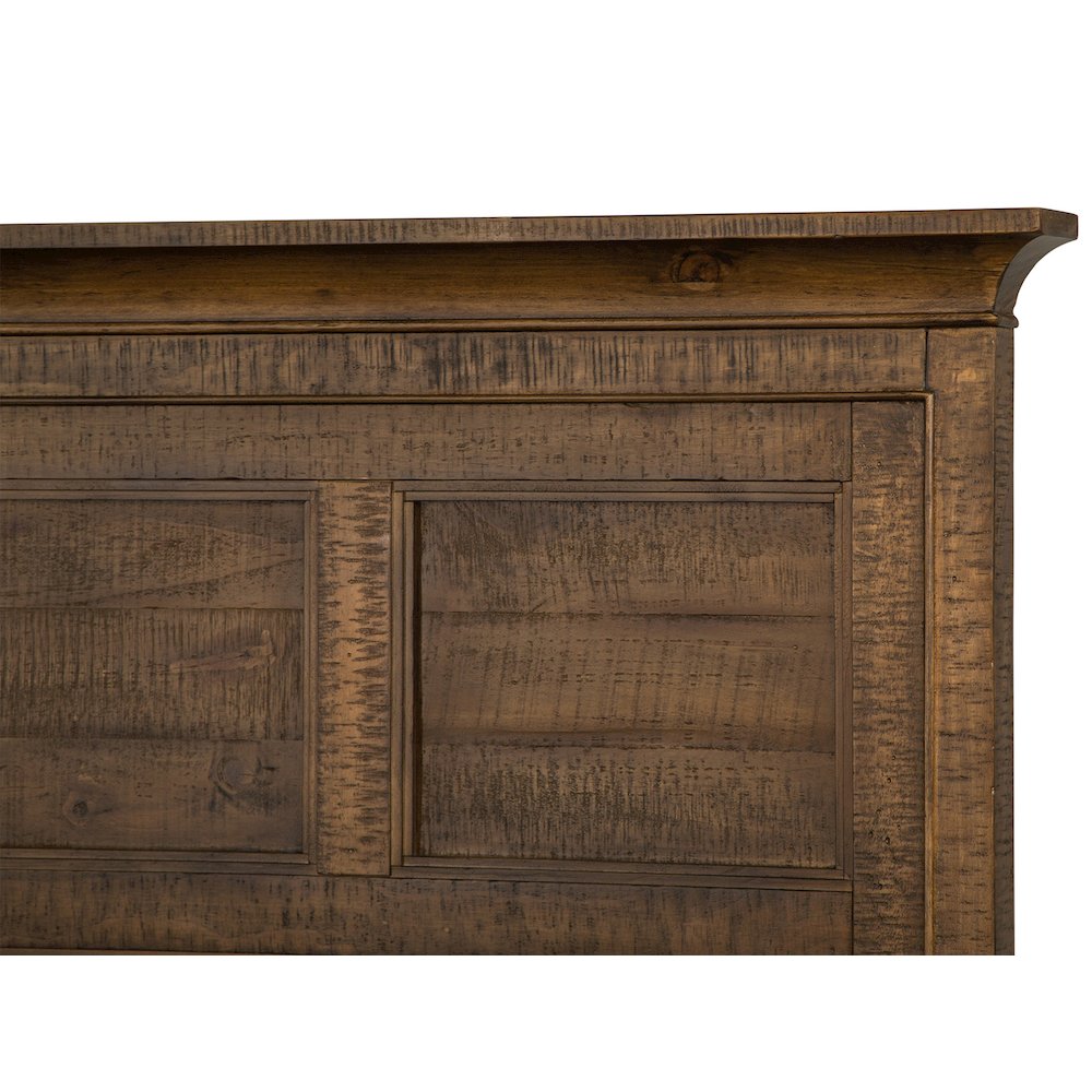 Bay Creek Toasted Nutmeg Queen Panel Storage Bed. Picture 6