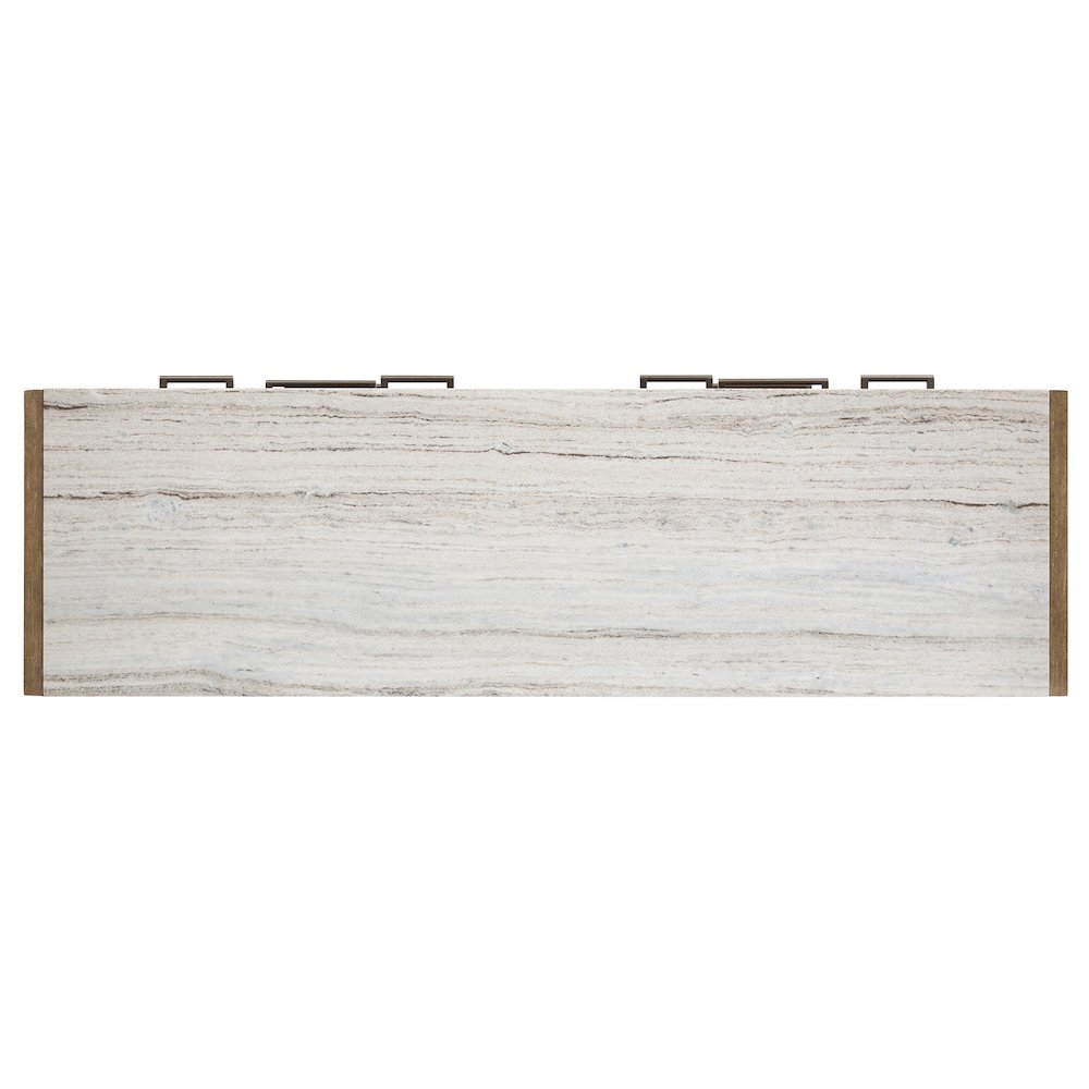 Plum Creek Sierra Brown Drawer Dresser With Landscape Mirror. Picture 8