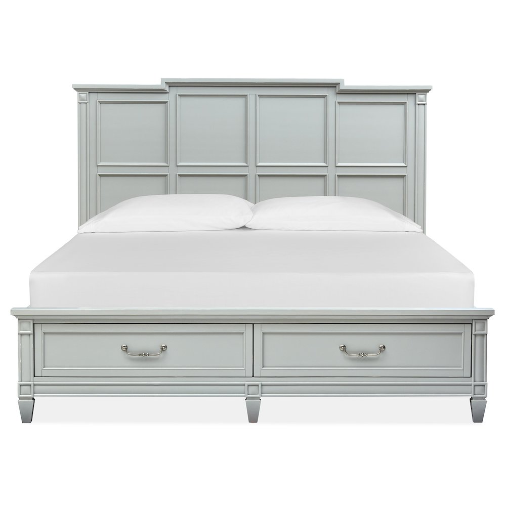 Glenbrook Pebble King Panel Storage Bed. Picture 3