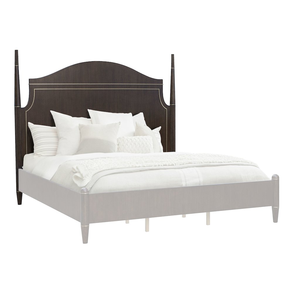 Pulaski Asher Park Piano Brown King/California King Poster Headboard. Picture 1