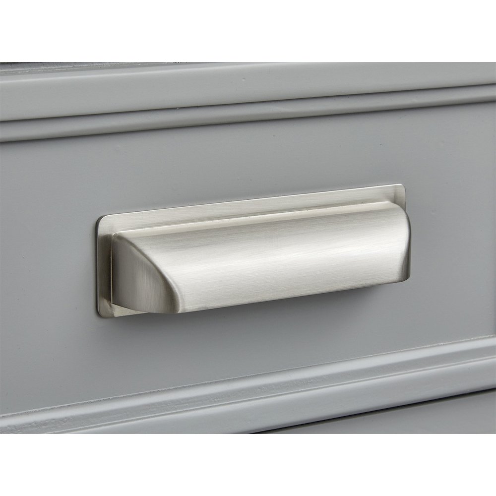 Charleston Harbor Gray King Grey Panel Storage Bed. Picture 6