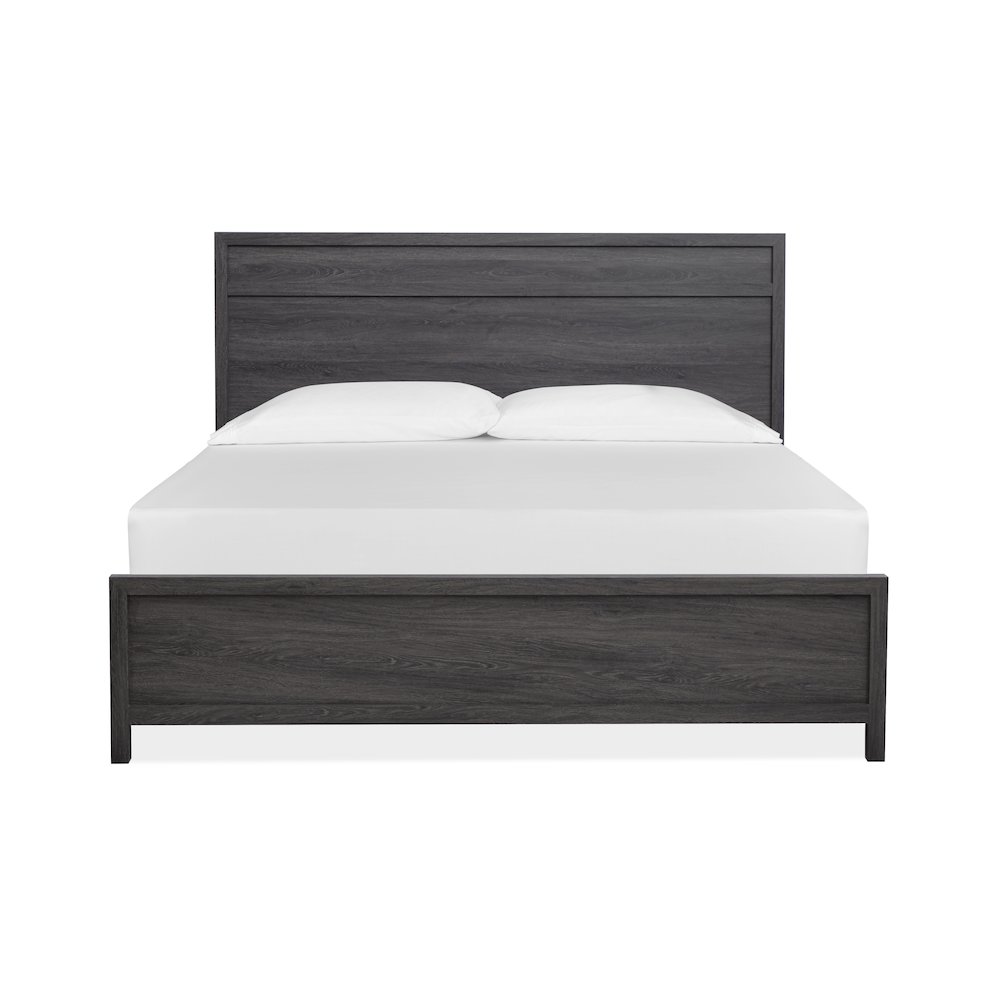 Merrifield Raisin Black King Panel Bed. Picture 2