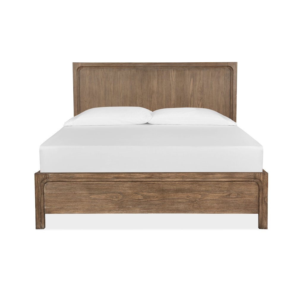 Westbourne Dark Umber King Panel Bed. Picture 2