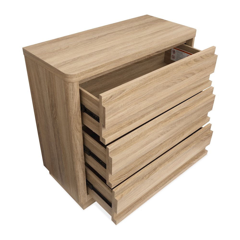 Brentwood Heights Provincial Brown Single Drawer Dresser With Portrait Mirror. Picture 7