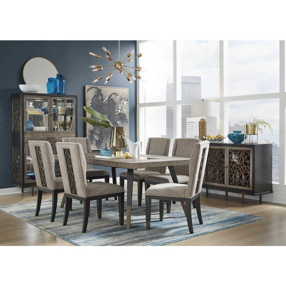 Ryker Nocturn Black And Coventry Grey Server. Picture 8