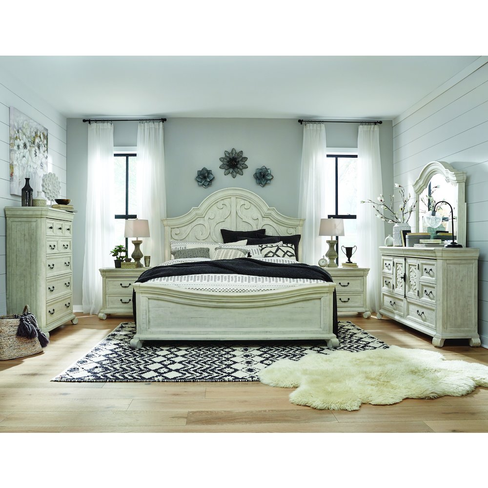 Bronwyn Alabaster Drawer Chest. Picture 5
