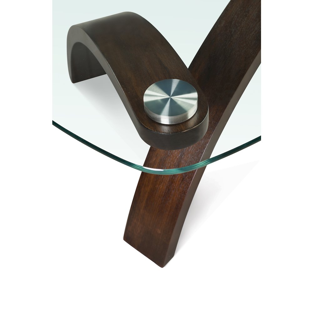 Allure Hazelnut Sofa Table. Picture 2