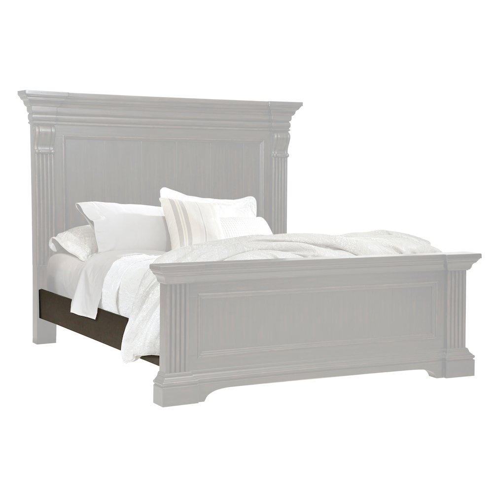 Pulaski Caldwell Deep Brown California King Side Rails Set Of 2. Picture 1