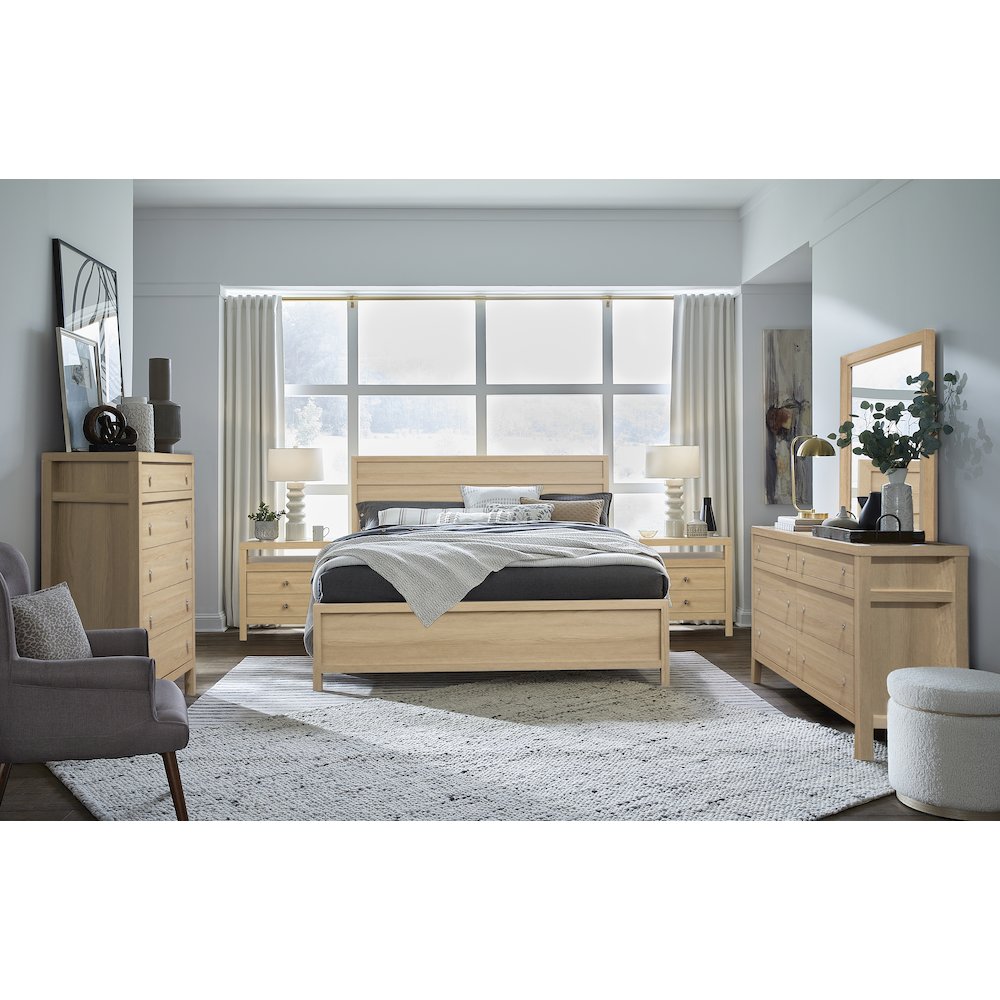 Merrifield Sandstone Beige Drawer Chest. Picture 10