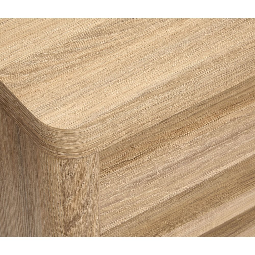 Brentwood Heights Provincial Brown Double Drawer Dresser With Portrait Mirror. Picture 4