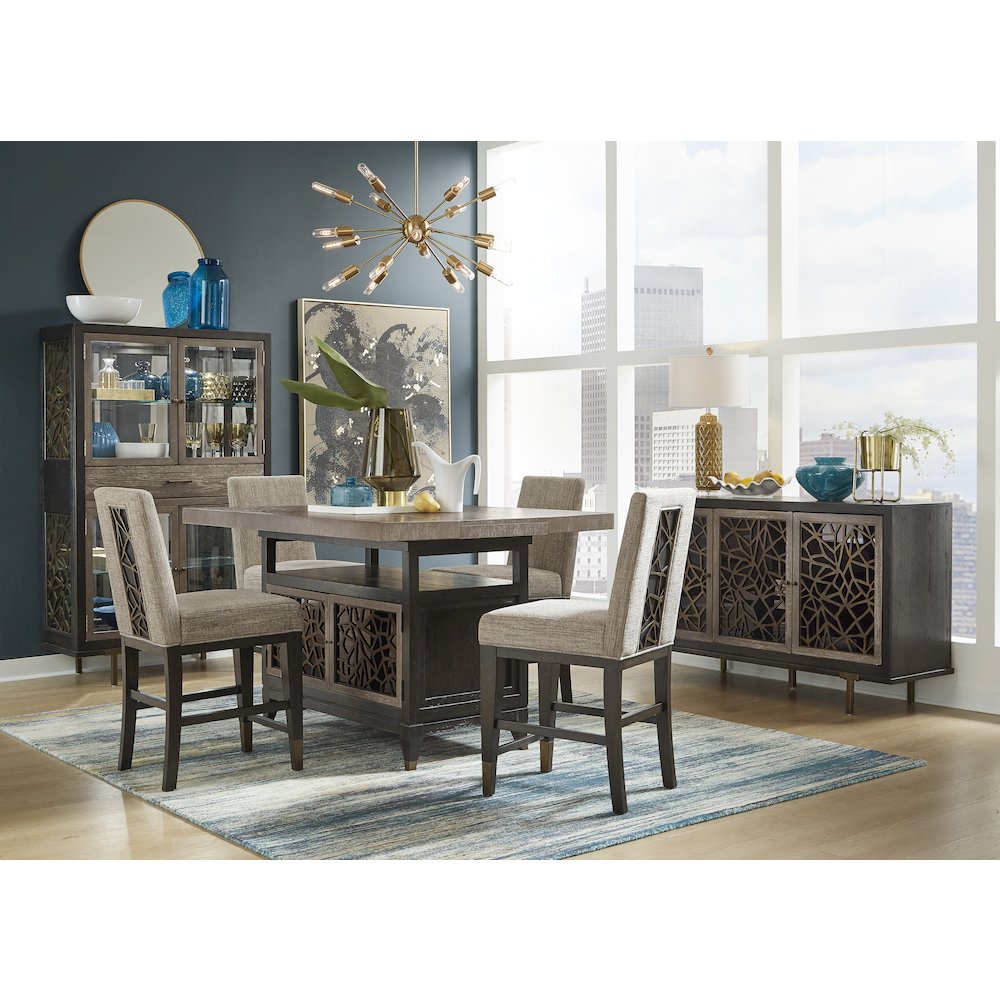 Ryker Nocturn Black And Coventry Grey Server. Picture 10