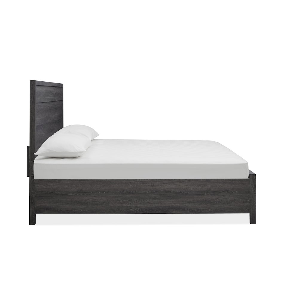Merrifield Raisin Black King Panel Storage Bed. Picture 4