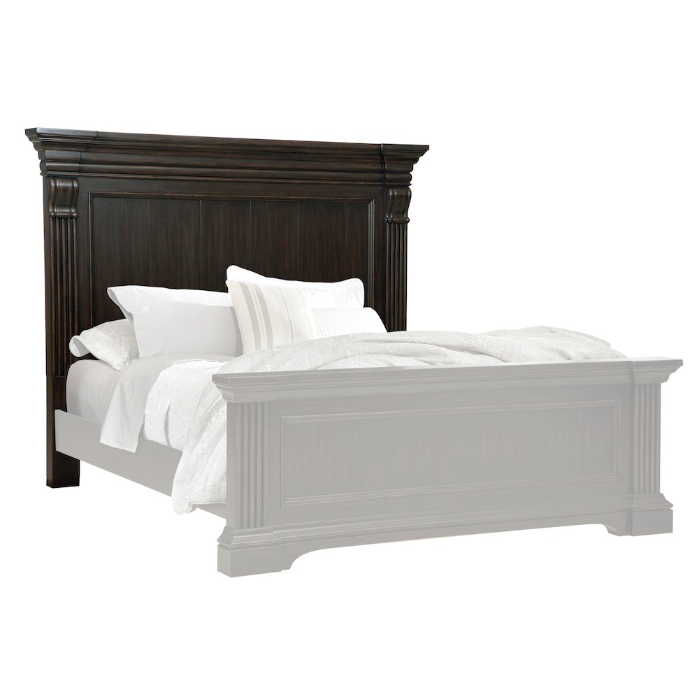 Pulaski Caldwell Deep Brown King/California King Panel Headboard. Picture 1