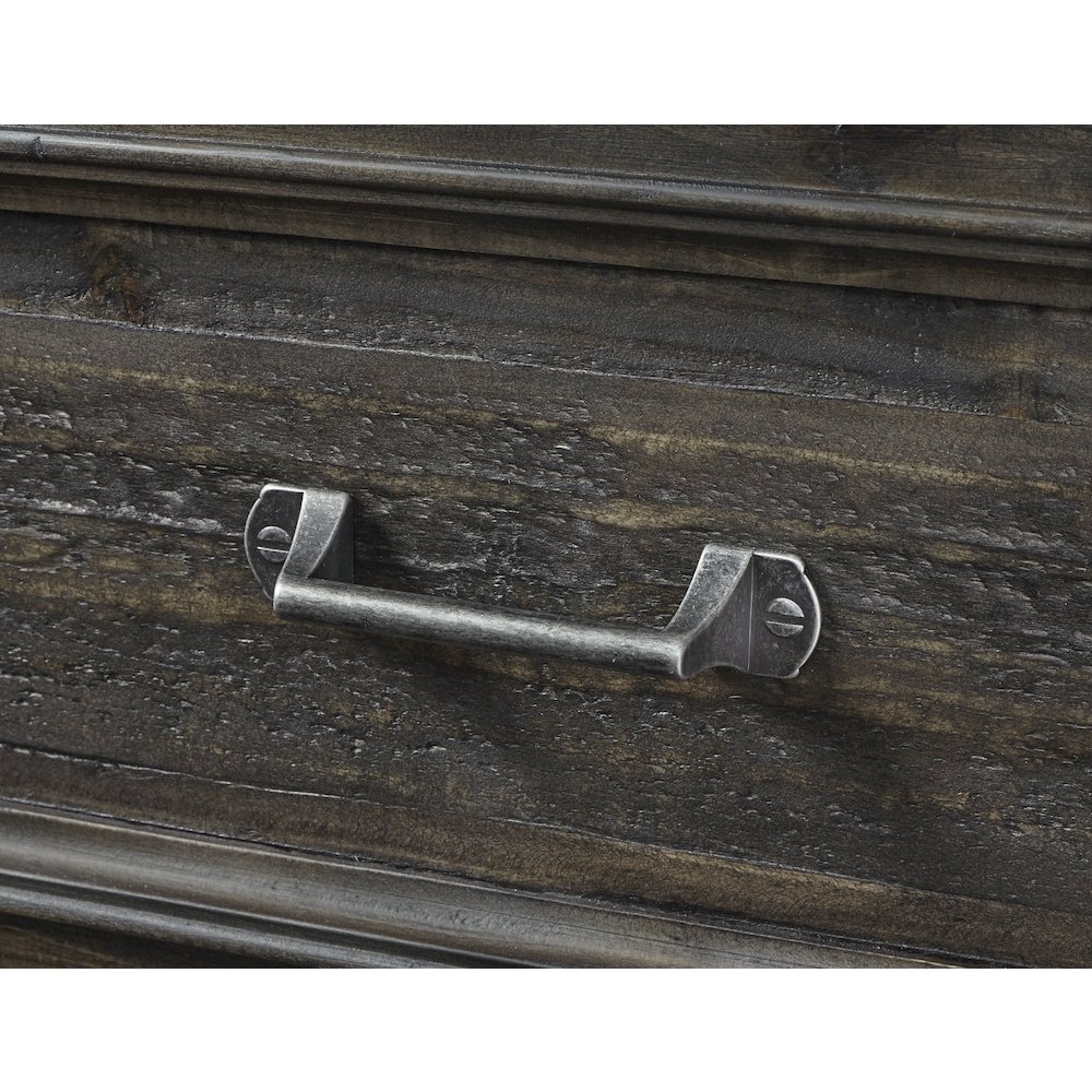 Calistoga Weathered Charcoal Drawer Dresser. Picture 4