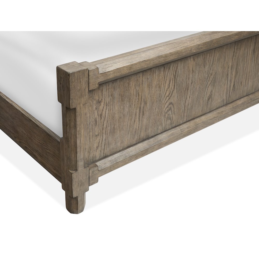 Claremont Smokey Taupe King Upholstered Panel Bed. Picture 6