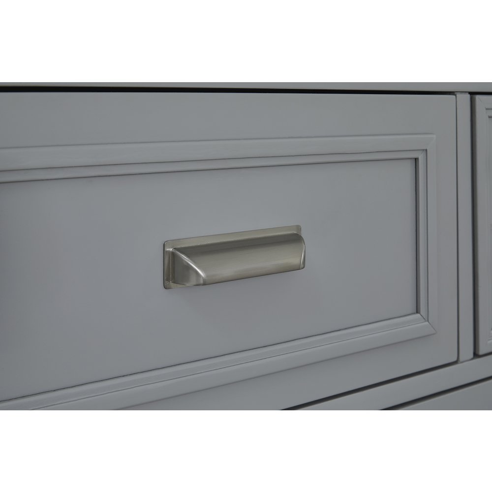 Charleston Harbor Gray Grey Drawer Dresser. Picture 5