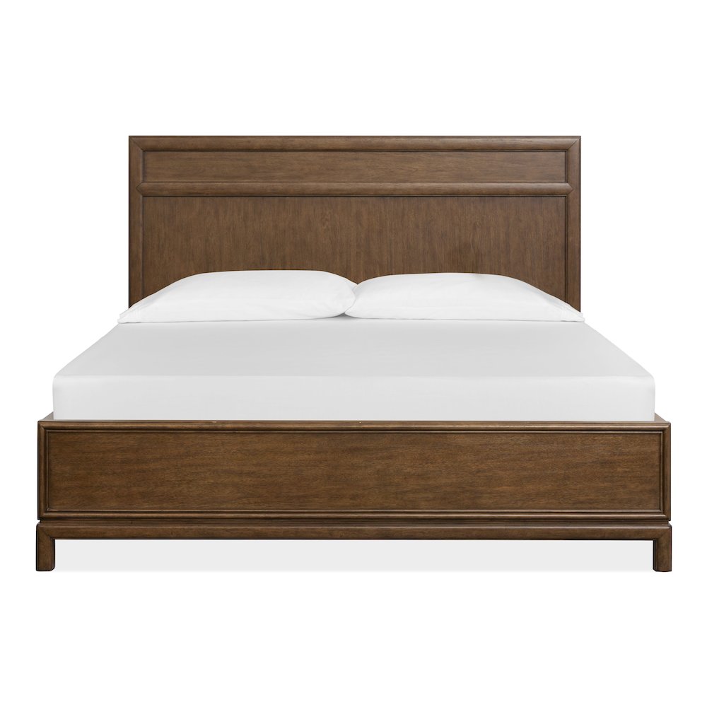 Ridgefield Russet King Panel Bed. Picture 2