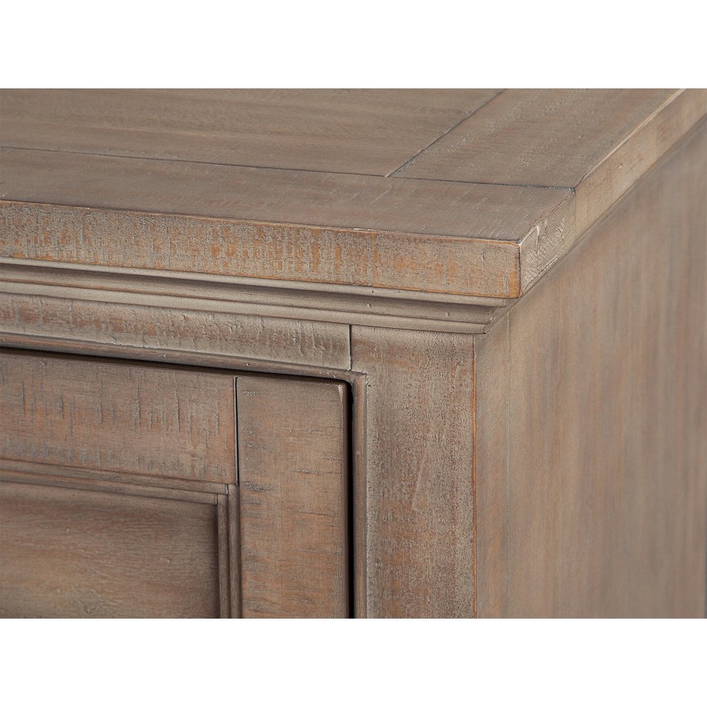 Paxton Place Dovetail Grey Buffet. Picture 7