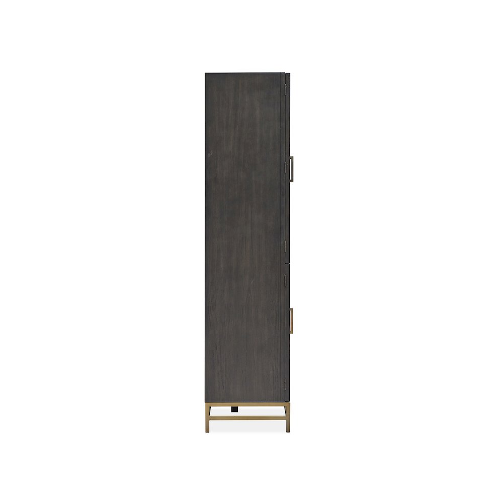 Lindon Coffee Bean Two Tone Cabinet. Picture 3