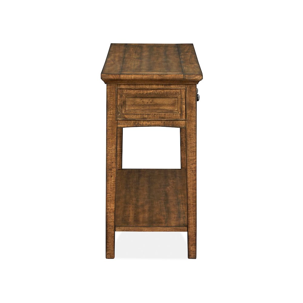 Bay Creek Toasted Nutmeg Rectangular Sofa Table. Picture 3
