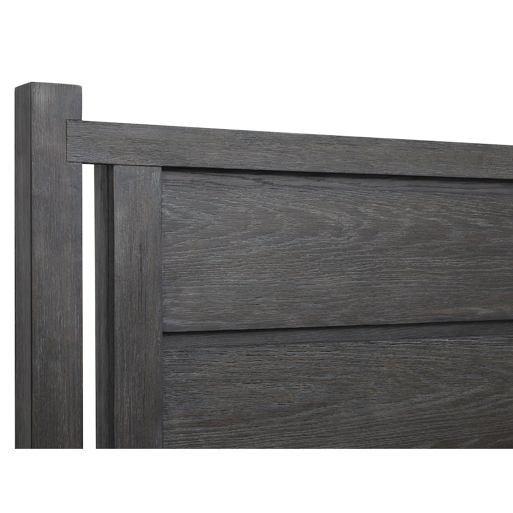 Plum Creek Ravenwood Black California King Panel Bed. Picture 4